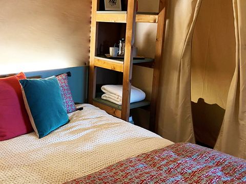 TENTE TOILE ET BOIS 5 personnes - BIRDYLODGE