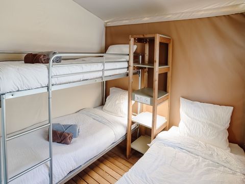 TENTE TOILE ET BOIS 5 personnes - BIRDYLODGE
