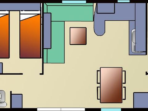 MOBILHOME 6 personnes - Loisir Confort 