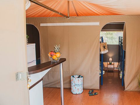 Tente en toile et en bois 6 personnes - SUN LODGE
