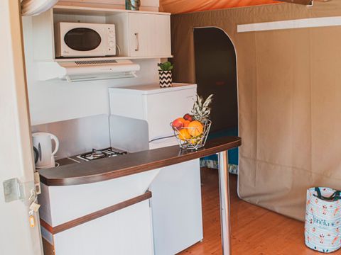 Tente en toile et en bois 6 personnes - SUN LODGE