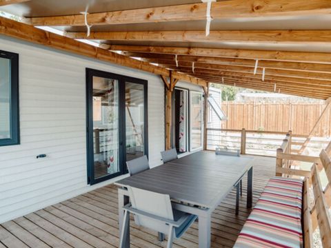 MOBILHOME 7 personnes - Sunêlia Prestige 40m², 6-7pl - 3ch