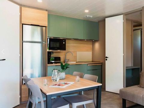 CHALET 5 personnes - Sun Luxe Chalet Sunêlia Luxe35m², 5pl-2ch/2sdb .