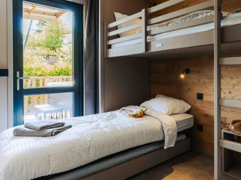 CHALET 5 personnes - Sun Luxe Chalet Sunêlia Luxe35m², 5pl-2ch/2sdb .