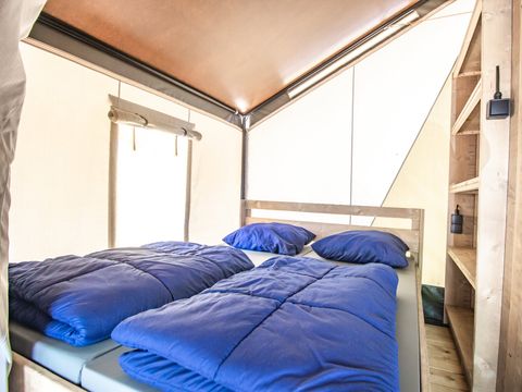 TENTE TOILE ET BOIS 5 personnes - Valkanela - Tente Safari Confort