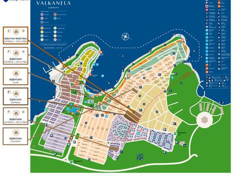 TENTE TOILE ET BOIS 5 personnes - Valkanela - Tente Safari de luxe
