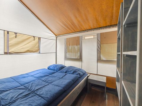 TENTE TOILE ET BOIS 5 personnes - Valkanela - Tente Safari de luxe