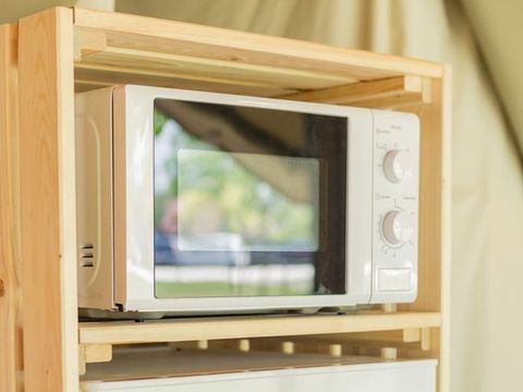 TENTE TOILE ET BOIS 5 personnes - Valkanela - Tente Safari Relax