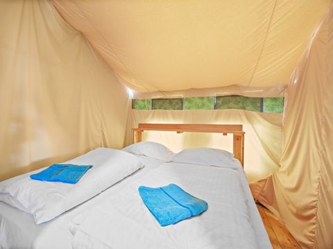 TENTE TOILE ET BOIS 5 personnes - Valkanela - Tente Safari Relax