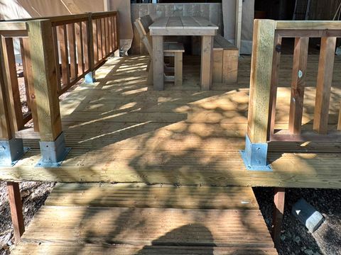 TENTE TOILE ET BOIS 5 personnes - Valkanela - Tente Safari Bella Lodge + sanitaires + air conditionné (6P)