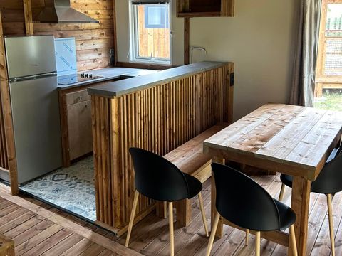 Mobilhome 6 personnes - ECO LODGE 2 chambres