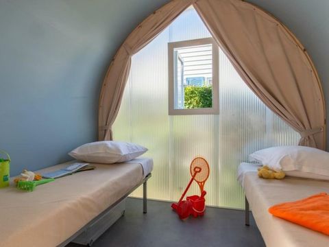 Tente en toile et en bois 4 personnes - COCO SWEET