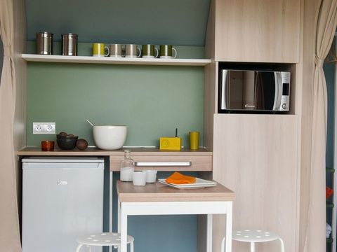 Tente en toile et en bois 4 personnes - COCO SWEET