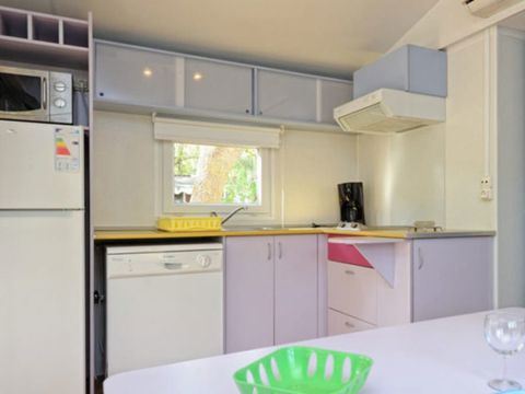 MOBILHOME 6 personnes - Classic | 2 Ch. | 4/6 Pers. | Terrasse surélevée non couverte