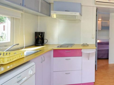 MOBILHOME 6 personnes - Classic | 2 Ch. | 4/6 Pers. | Terrasse surélevée non couverte