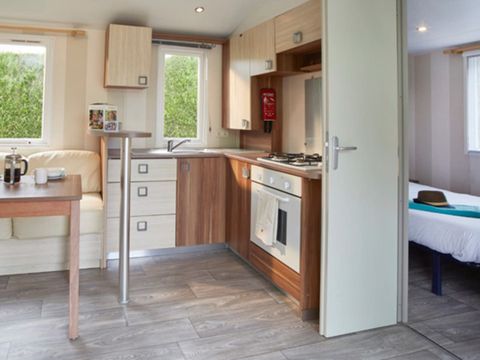 MOBILHOME 8 personnes - Classic | 3 Ch. | 6/8 Pers. | Terrasse surélevée non couverte