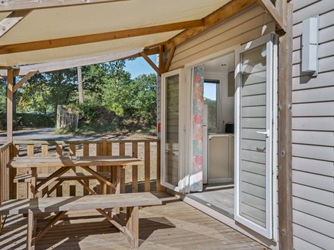 MOBILHOME 5 personnes - Comfort XL | 2 Ch. | 5 Pers. | Terrasse surélevée
