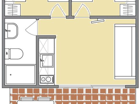 BUNGALOW 5 personnes - Comfort