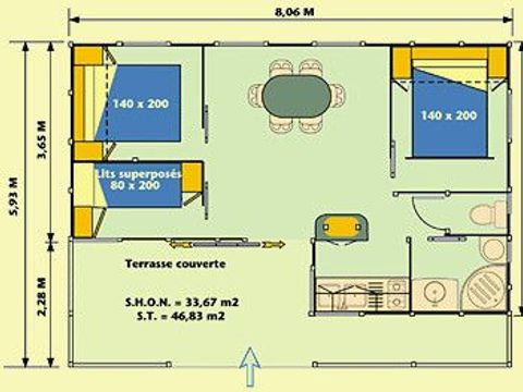 Chalet 6 personnes - Gitotel