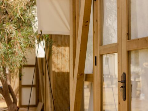 Tente en toile et en bois 2 personnes - Palmeral
