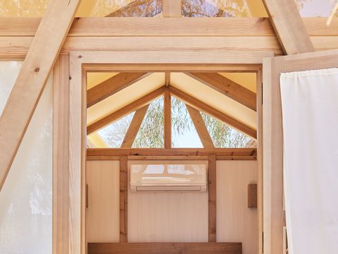 Tente en toile et en bois 2 personnes - Palmeral