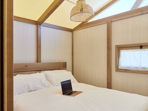 TENTE TOILE ET BOIS 2 personnes - Alhamilla