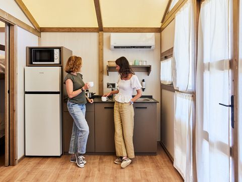 Tente en toile et en bois 2 personnes - Alhamilla