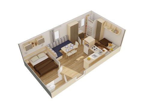 MOBILHOME 4 personnes - OCEANE