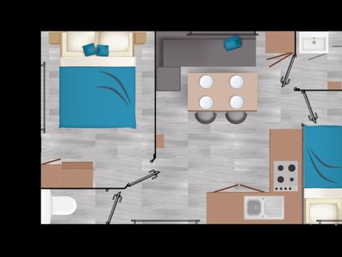 MOBILHOME 4 personnes - OCEANE