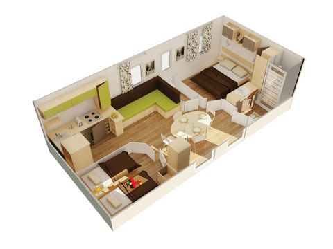 MOBILHOME 5 personnes - SAVANAH