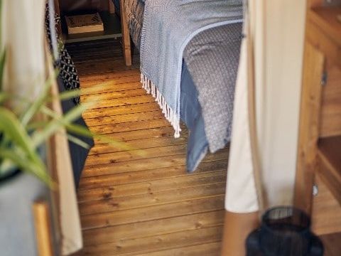 Tente en toile et en bois 5 personnes - Tente Lodge