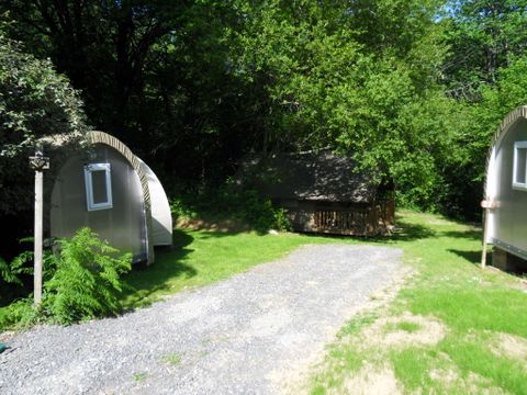 Tente en toile et en bois 5 personnes - Tente Lodge