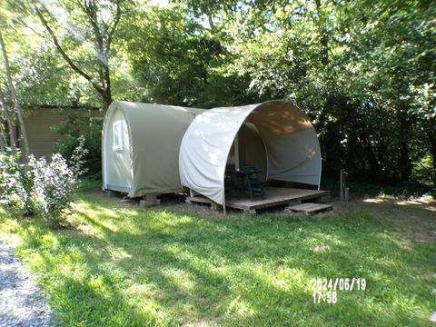 Tente en toile et en bois 4 personnes - Coco Sweet