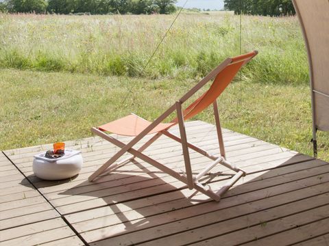 Tente en toile et en bois 4 personnes - Coco Sweet
