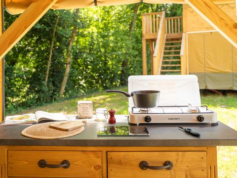 TENTE 2 personnes - Tente Baroudeuse sur Pilotis - 1 chambre - 2 personnes