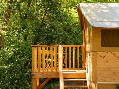 TENTE 2 personnes - Tente Baroudeuse sur Pilotis - 1 chambre - 2 personnes