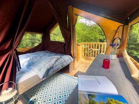 TENTE 2 personnes - Tente Baroudeuse sur Pilotis - 1 chambre - 2 personnes