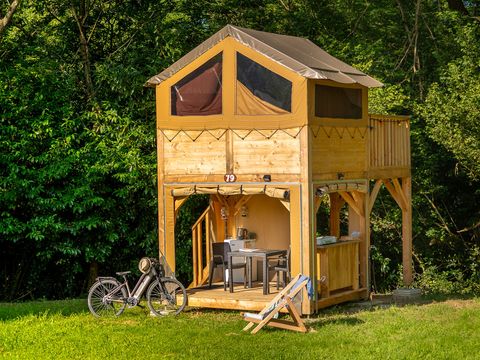 TENTE 2 personnes - Tente Baroudeuse sur Pilotis - 1 chambre - 2 personnes