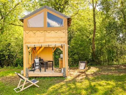 TENTE 2 personnes - Tente Baroudeuse sur Pilotis - 1 chambre - 2 personnes