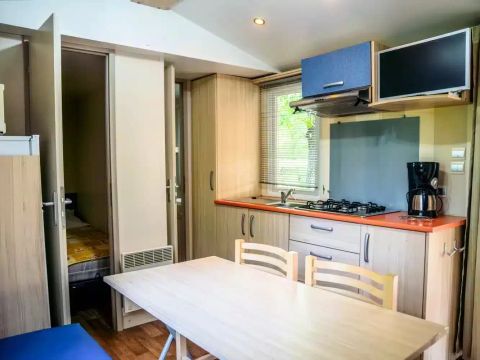MOBILHOME 5 personnes - 3 Pièces 5 Personnes (4 adultes et 1 enfant -16 ans) Climatisé + TV