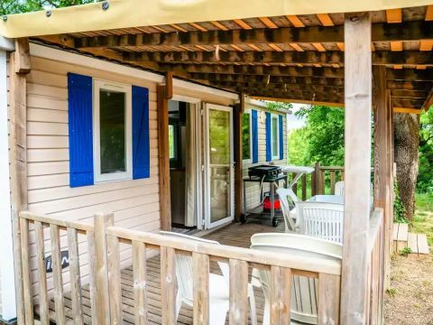 MOBILHOME 5 personnes - 3 Pièces 5 Personnes (4 adultes et 1 enfant -16 ans) Climatisé + TV