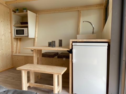 Hébergement 4 personnes - Caba'hutte