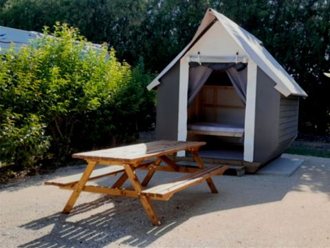Tente en toile et en bois 3 personnes - Cop'Coon