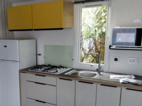MOBILHOME 4 personnes - GAMME DUO TERRASSE COUVERTE