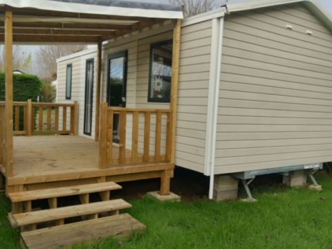 MOBILHOME 4 personnes - Duo + terrasse couverte