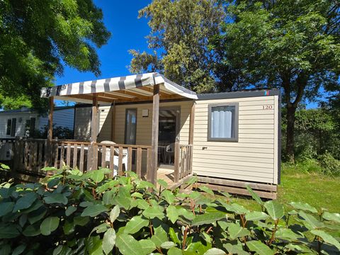 MOBILHOME 4 personnes - ACAJOU avec TV