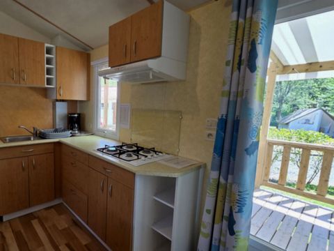 MOBILHOME 4 personnes - Gamme roseau ( à la NUITEE)