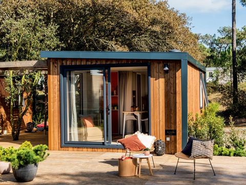 MOBILHOME 2 personnes - COTTAGE VIP 1 CHAMBRE