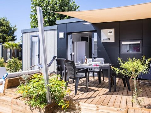 MOBILHOME 4 personnes - Cottage VIP 3 Pièces 4 Personnes Climatisé + TV