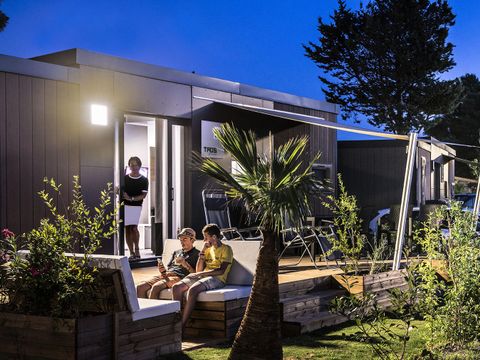 MOBILHOME 4 personnes - Cottage VIP 3 Pièces 4 Personnes Climatisé + TV